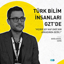 Türk bilim insanları GZT'de: 'Bora Akgül (CERN)'