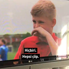 "Manchester United oyuncularının hepsi çöp"