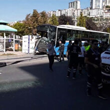 Ankara'da halk otobüsü durağa girdi! Ölü ve yaralılar var