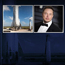 Elon Musk Mars aracı Starship'in görüntülerini paylaştı