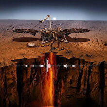 NASA Mars'ta gerçekleşen deprem seslerini yayınladı