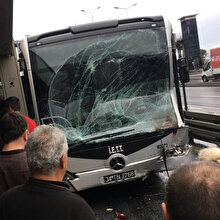 İstanbul'da bir metrobüs kazası daha
