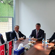 Ahmet Nur Çebi, Serdal Adalı'yı ziyaret etti!