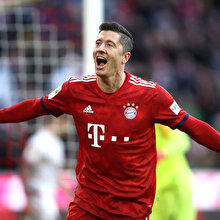 Robert Lewandowski, Pierre Emerick Aubameyang'ın rekorunu egale etti
