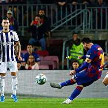 Messi'den 50. frikik golü