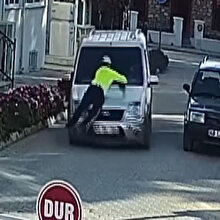 Muğla'da polisi aracında sürükleyen şüpheli adliyeye sevk edildi
