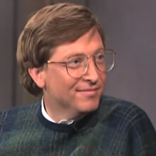 Bill Gates 1995 yılında 'internet'i tarif ediyor