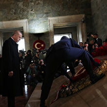 Büyük Önder Atatürk'ü saygıyla anıyoruz: Devlet erkanı Anıtkabir'i ziyaret etti