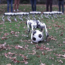 MIT'nin yeni minik robotları futbol oynarken hünerlerini sergiliyor