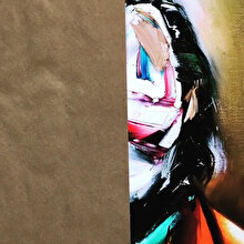 Sadece boya kullanarak 'Joker' portresi çizen dahi ressam