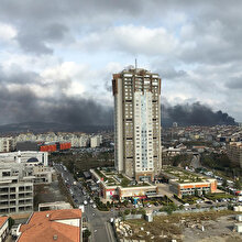 İstanbul'da askeri alanda çıkan yangın kontrol altında