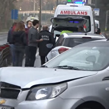 Sarıyer’de 8 araç birbirine girdi: Ortalık savaş slanına döndü