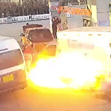 Petrol ofisinin havaya uçmasını saniyelerle engelleyen elemanlar