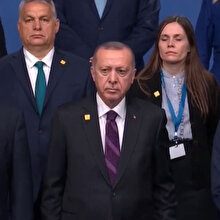 NATO Zirvesi'nde aile fotoğrafı seremonisi