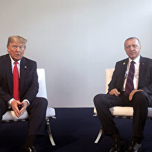 Cumhurbaşkanı Erdoğan, Trump'la bir araya geldi