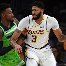 Anthony Davis'ten Timberwolves'a 50 sayı
