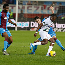 Trabzonspor, Hugo Rodallega'yı durduramadı