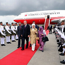 Cumhurbaşkanı Erdoğan Malezya'ya gitti