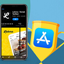'2019'un En İyi Uygulaması' Lokma, Google'dan sonra AppStore'da da zirvede!