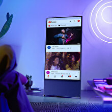 Samsung, dikey formdaki The Sero televizyonun kapsamını genişletiyor