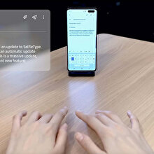 Samsung, parmak hareketlerini algılayan sanal klavye uygulaması geliştirdi
