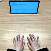 Samsung'un görünmez klavyesi: SelfieType