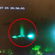 UFO gördüğünü söyleyen bekçi o anları paylaştı