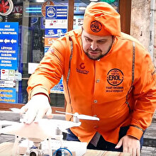 Tostçu Erol'dan TEKNOFEST 2020 Gaziantep'e drone'lu selam