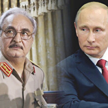 Darbeci Hafter, Çar Putin'i Moskova'da rezil etti: Biz yoksak sen bir hiçsin