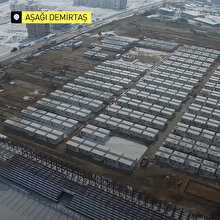 Elazığ'da geçici konaklama merkezi kurulum çalışmaları devam ediyor
