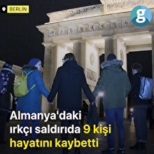 Almanya'daki terör saldırısında hayatını kaybedenler için 'sessiz miting' düzenlendi