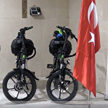 TİKA'dan Filistin Postane Müdürlüğü'ne elektrikli bisiklet desteği