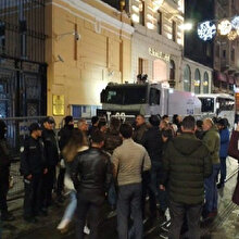 Başkonsolosluk önünde İdlib protestosu: 'Katil Putin hesap verecek'