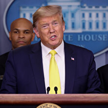 Trump: 'Koronavirüs için test yaptırmadım'