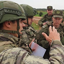 İdlib'deki M4 karayolunda 1'inci Türk-Rus kara devriyesi icra edildi