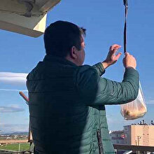 Drone ile ‘evde kal’ çağrısına destek