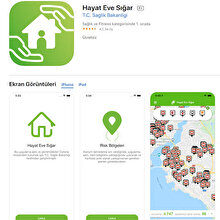 'Hayat Eve Sığar' uygulaması Google Play ve AppStore'da yayına girdi