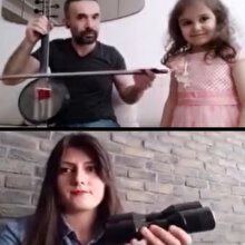 Öğretmenlerden "Hayat eve sığar, evde kal sultan şehir" klibi