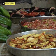 Şanlıurfa'da iftar yemekleri taş fırınlarda pişiyor