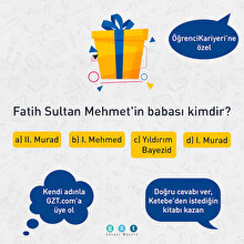 Doğru cevabı bil, ödülü kazan!