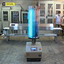 Mesleki ve Teknik Anadolu Lisesi'nde koronavirüs öldüren robot geliştirildi