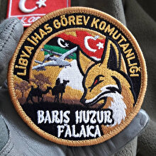 'Barış Fırtınası' operasyonu sürüyor: Libya'daki askerlerimiz için özel peç tasarlandı