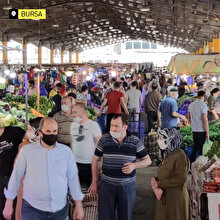 Bayram öncesi pazarlarda adım atacak yer kalmadı