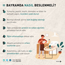 🍬Bayramda nasıl beslenmeli?