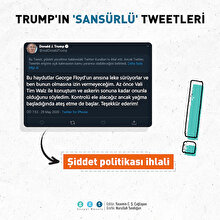 Trump'ın 'sansürlü' tweetleri