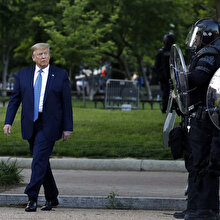 Trump'tan valilere talimat: Protestoculara karşı sert adımlar atın