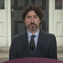 Kanada Başbakanı Trudeau’ya ABD’deki olaylar soruldu, 21 saniye sessizce ekrana baktı
