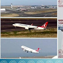 İstanbul Havalimanından aynı anda 3 uçak havalandı