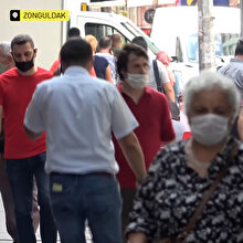 Zonguldak'ta maskesiz sokağa çıkma yasağı sürüyor