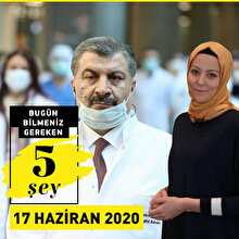 Bugün bilmeniz gereken 5 şey (17 Haziran 2020)